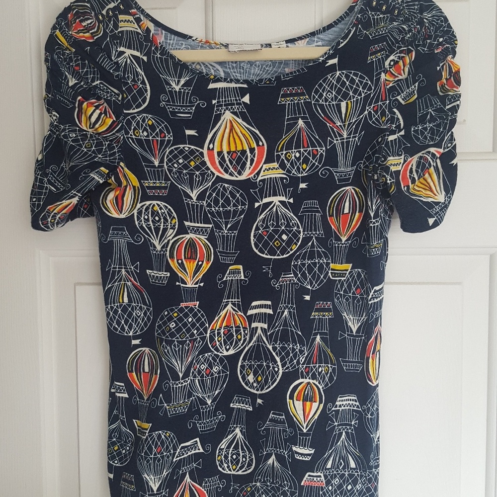 Hot air balloon Anthro tee
